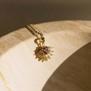Image of Solace Necklace Limited Edition Coffee Gold