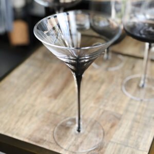 Image of Broste Copenhagen Smoke Martini Glass set/4