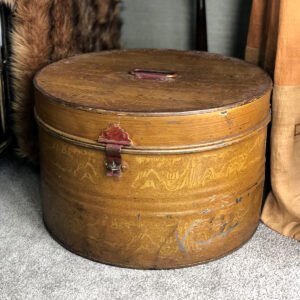 antique hat box