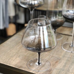 Image of Broste Copenhagen Smoke Brandy Balloon, Cognac Set/4