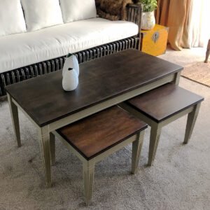 Image of Vintage Nest of Coffee Tables