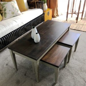 Image of Vintage Nest of Coffee Tables