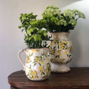 Image of Lemon Vase & Jug