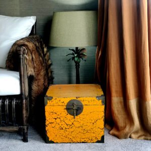 Image of Oriental Lacquered Storage Box