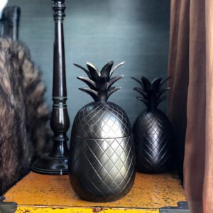Image of Pineapple Cannisters in Antique Bronze Finish