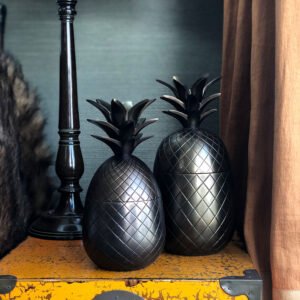 Image of Pineapple Cannisters in Antique Bronze Finish
