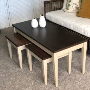 Image of Vintage Nest of Coffee Tables