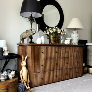 Image of 80 year old Elm reclaimed Sideboard