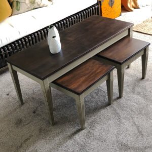 Image of Vintage Nest of Coffee Tables