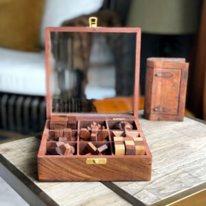 Image of Wooden Game Box
