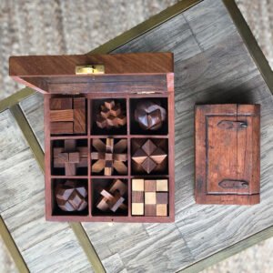 Image of Wooden Game Box